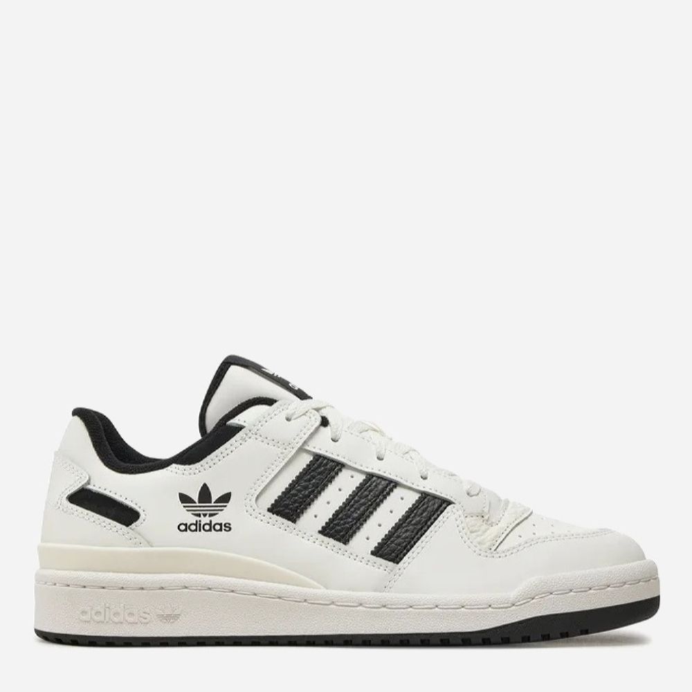 Акція на Чоловічі кеди низькі Adidas Forum Low Cl IH7830 41.5 (7.5UK) 26 см Cwhite/Cblack/Cwhite від Rozetka