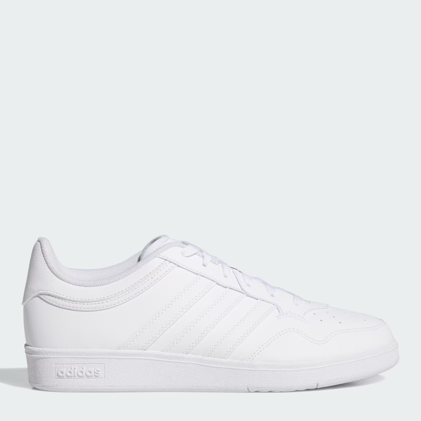 Акція на Чоловічі кеди низькі Adidas Hoops 4.0 JH6141 42 (8UK) 26.5 см Ftwwht/Ftwwht/Cblack від Rozetka
