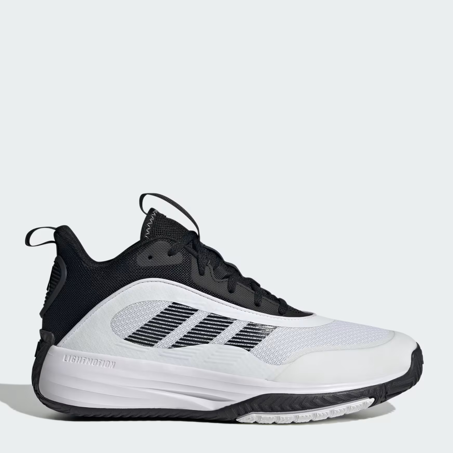 Акція на Чоловічі кросівки для баскетболу Adidas Ownthegame 3.0 IF4565 42 (8UK) 26.5 см Ftwwht/Cblack/Cblack від Rozetka