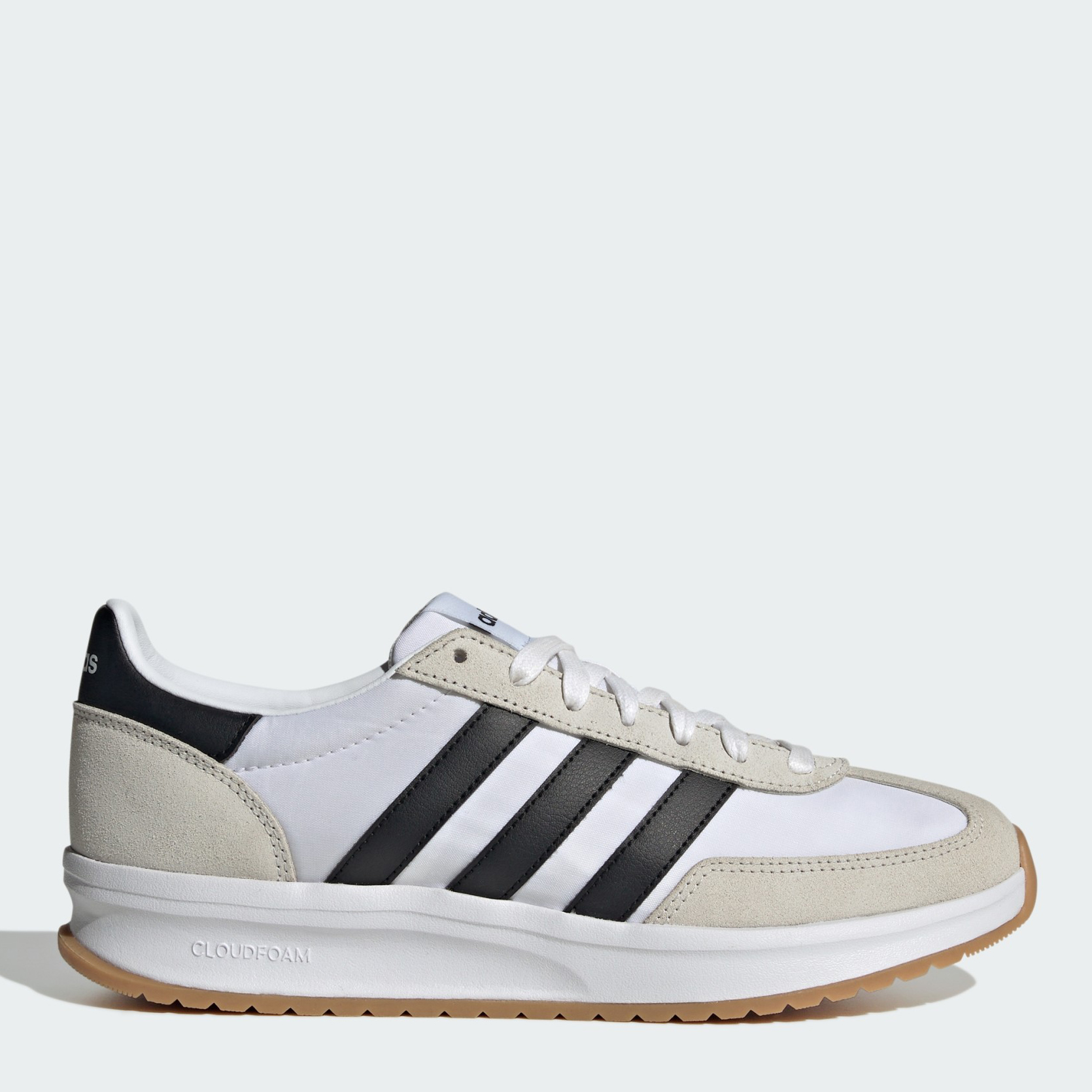 Акція на Чоловічі кросівки Adidas Run 70S 2.0 IH8584 40.5 (7UK) 25.5 см Ftwwht/Cblack/Greone від Rozetka