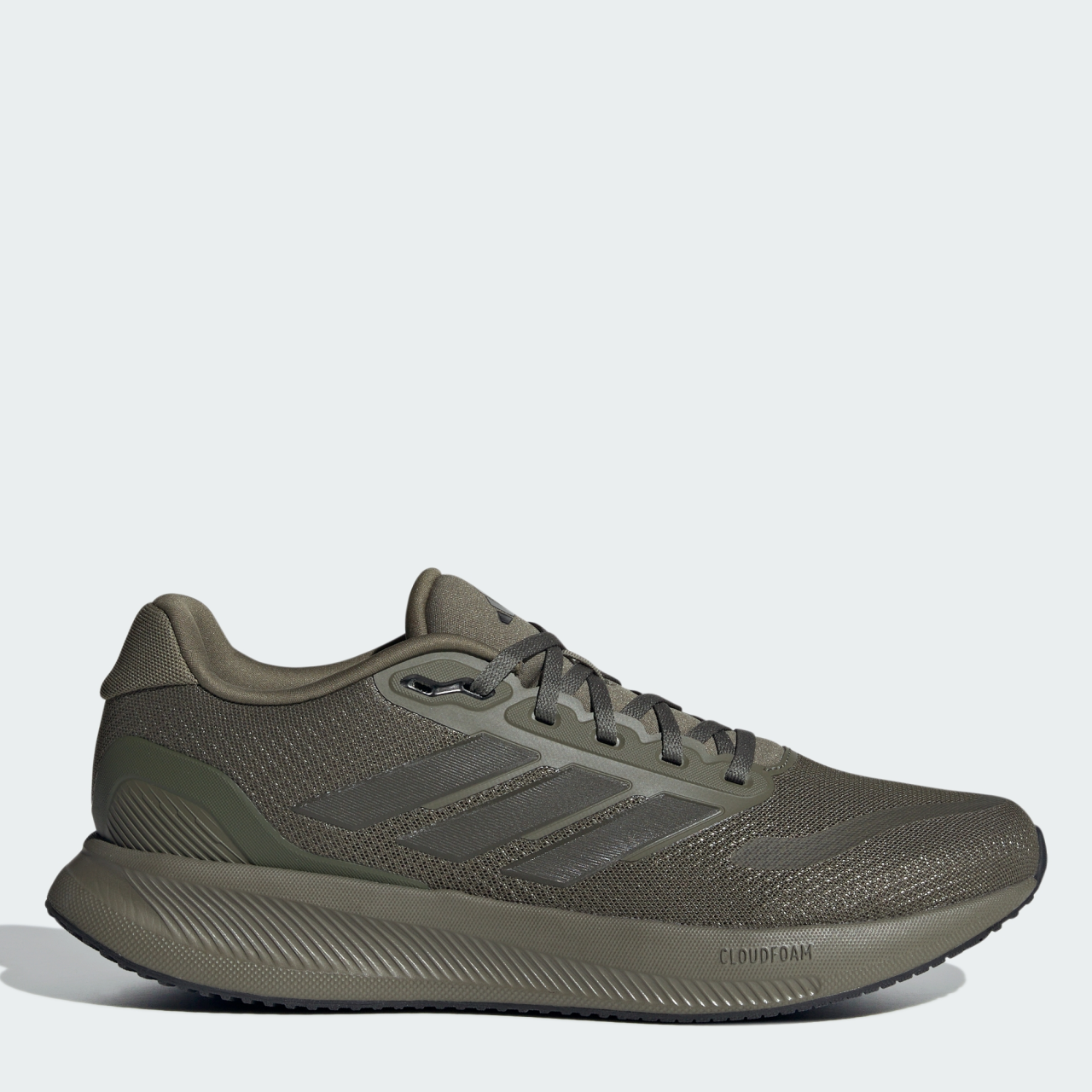 Акція на Чоловічі кросівки для бігу Adidas Runfalcon 5 IE0525 42.5 (8.5UK) 27 см Olistr/Shaoli/Cblack від Rozetka