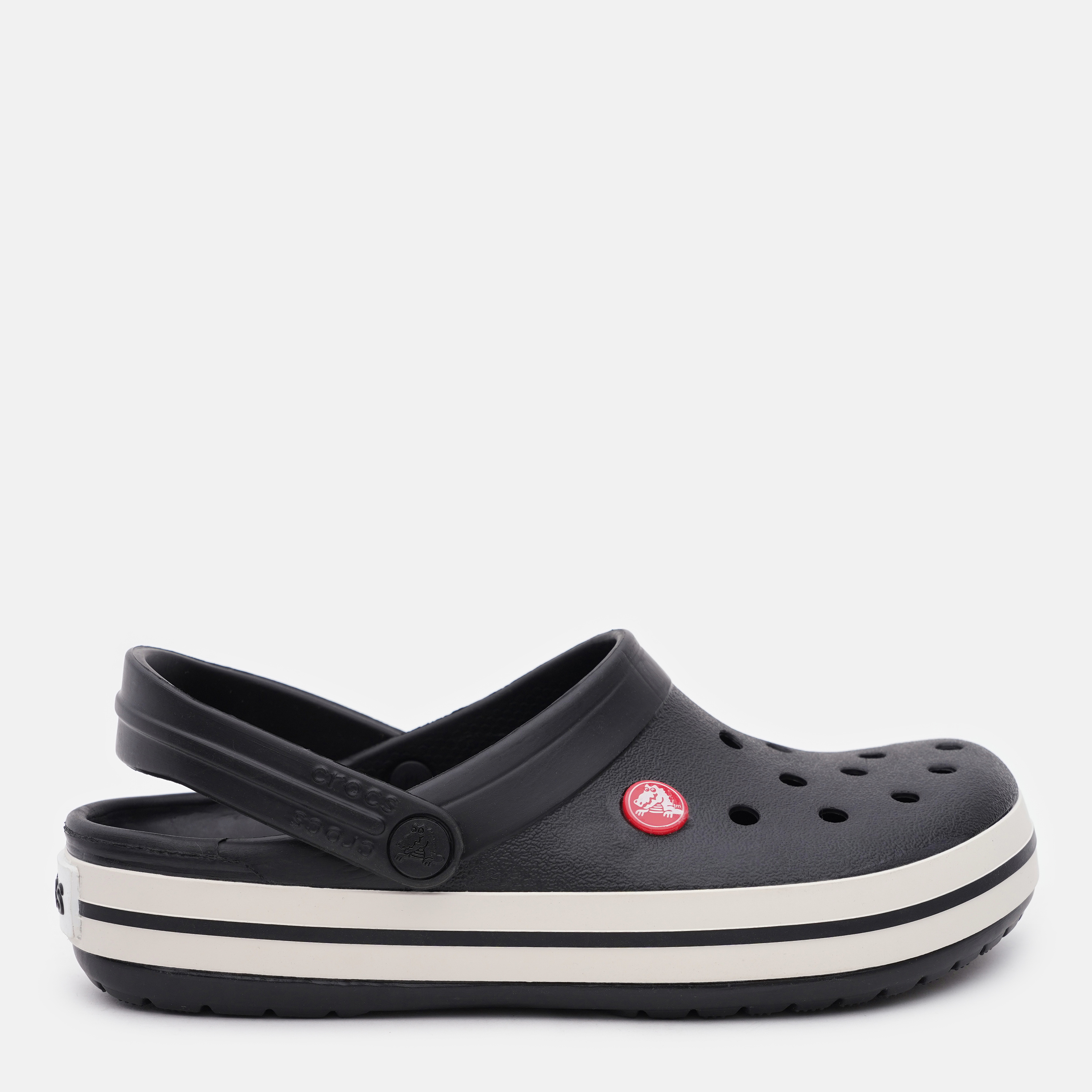 Акція на Жіночі крокси Crocs Crocband Clog 11016-001 37-38 (M5/W7) 23 см Black від Rozetka