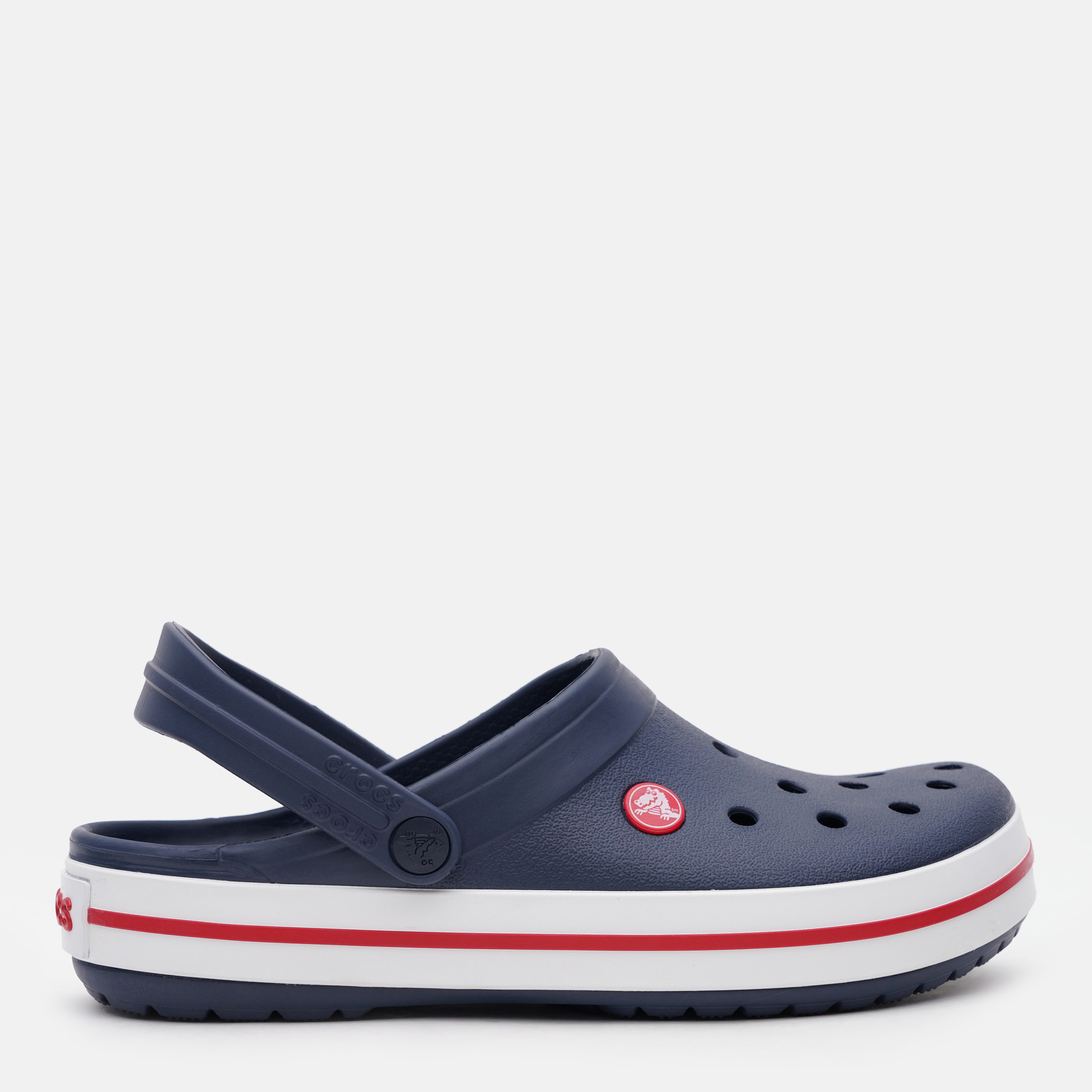 Акція на Жіночі крокси Crocs Crocband Clog 11016-410 38-39 (M6/W8) 24 см Navy від Rozetka