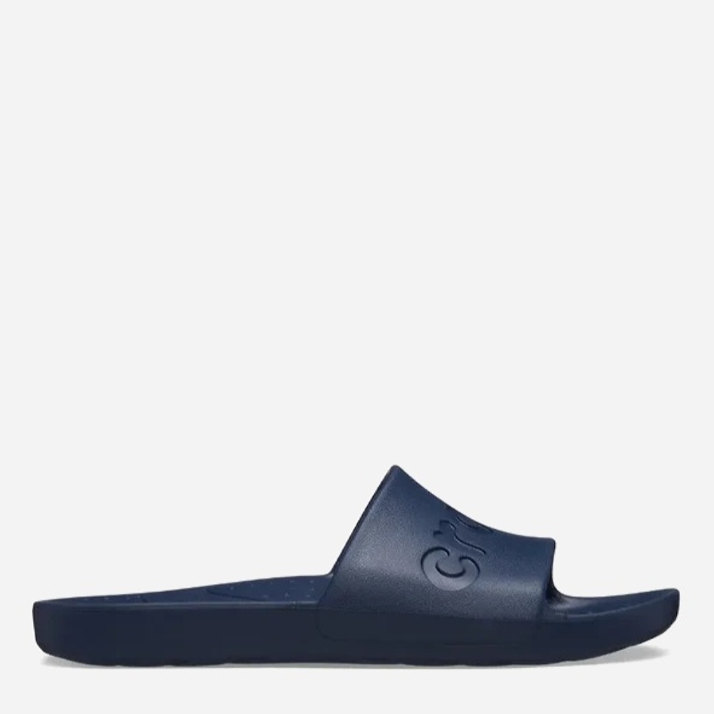 Акція на Чоловічі шльопанці для пляжу Crocs Slide 210088-410-M13 48-49 31 см Сині від Rozetka