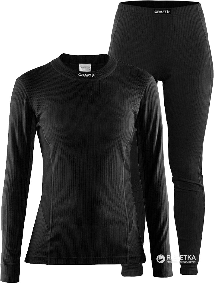 

Комплект женского термобелья Craft Active Set Woman 1903728-9999 XL Black
