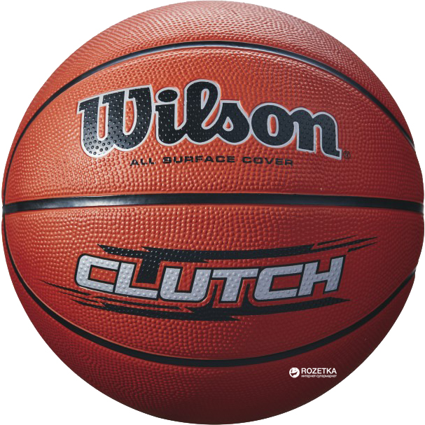 

Мяч баскетбольный Wilson Clutch Basketball Size 7 SS16 Brown (WTB1434XB)