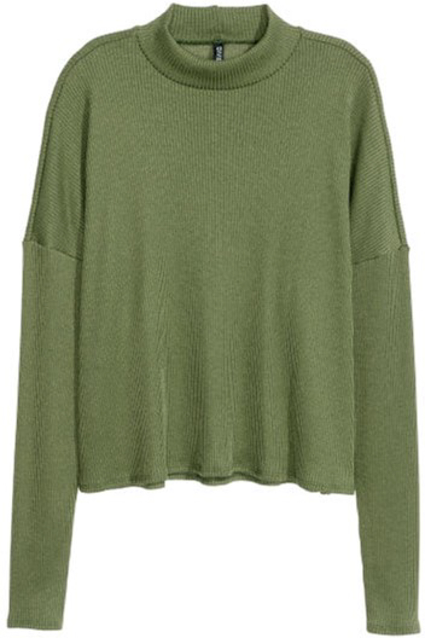 

Свитер H&M Ж1045652 цвет зеленый S