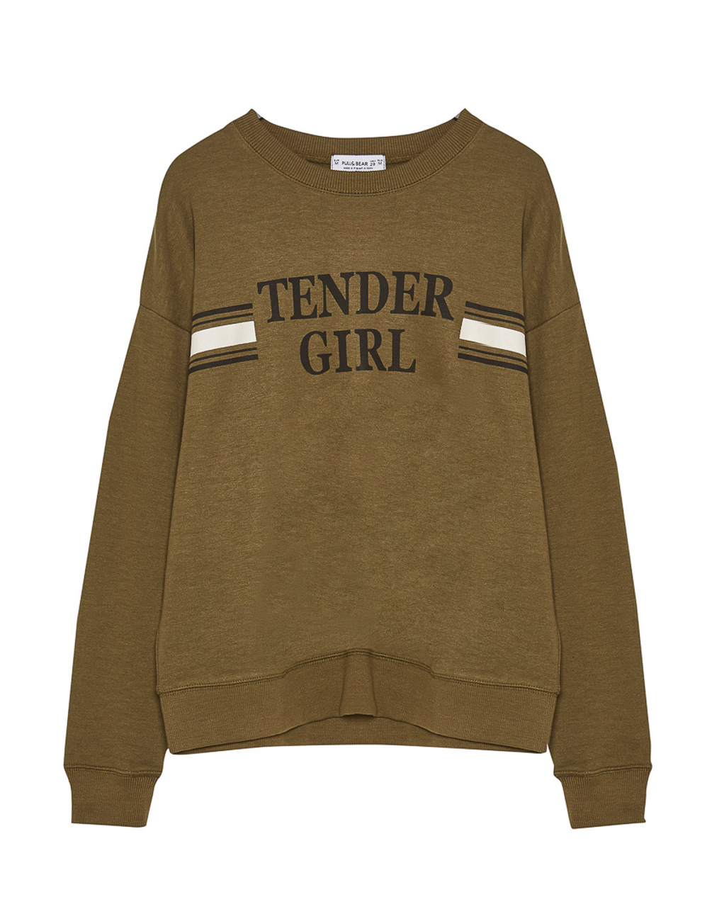 

Свитшот PULL & BEAR Ж1046538 (5593/383/505) цвет зеленый M