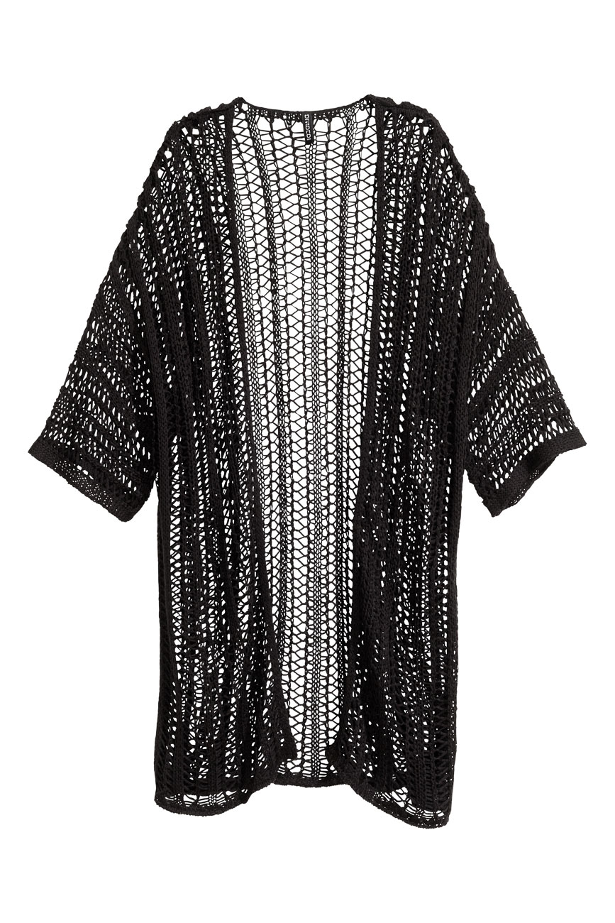 

Кардиган H&M Ж1045018 цвет черный M