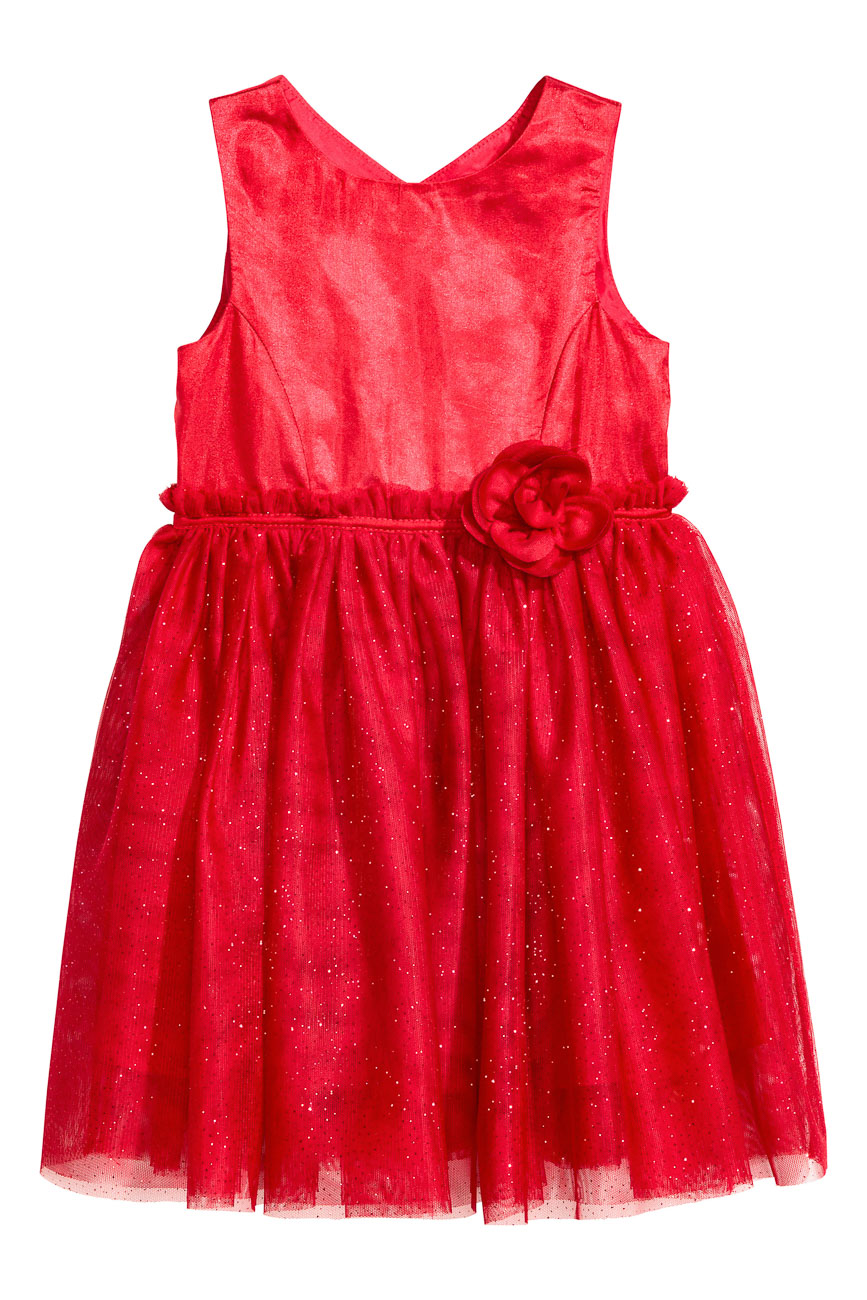

Платье H&M ДД001189 цвет красный 140
