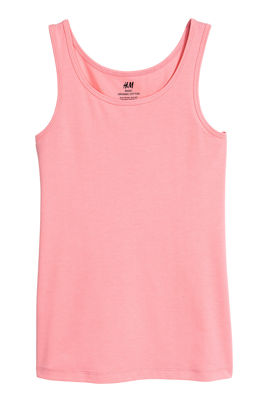 

Майка H&M ДД001234 цвет розовый 158/164