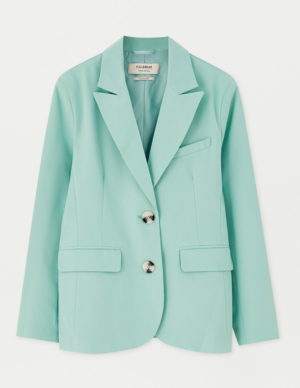 

Пиджак PULL & BEAR Ж1046465 (5781/305/402) цвет зеленый S