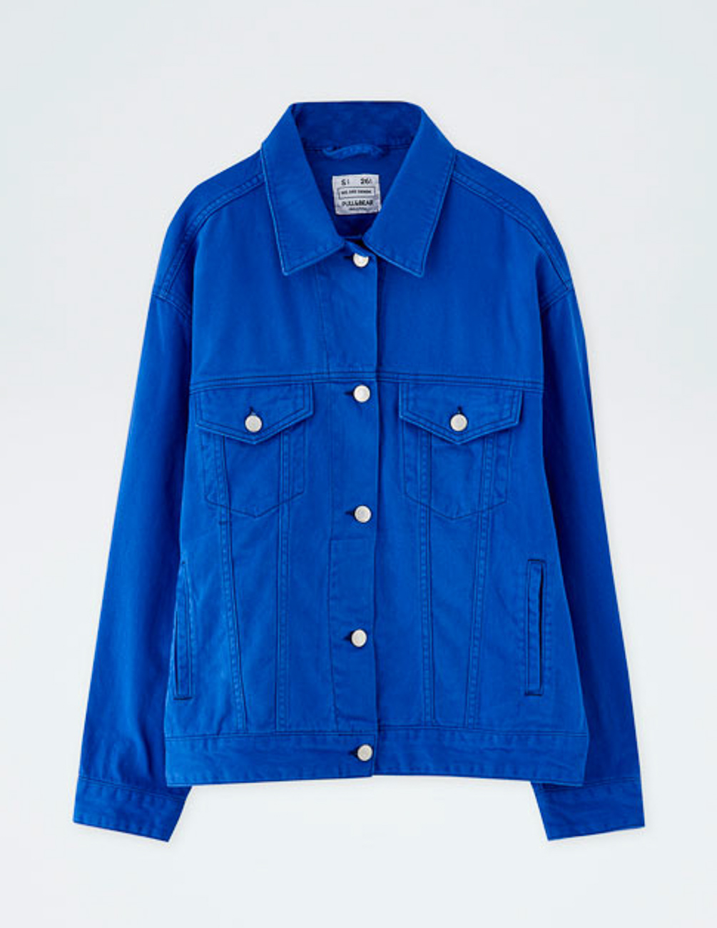

Куртка PULL & BEAR Ж1046568 (9711/351/420) цвет голубой S