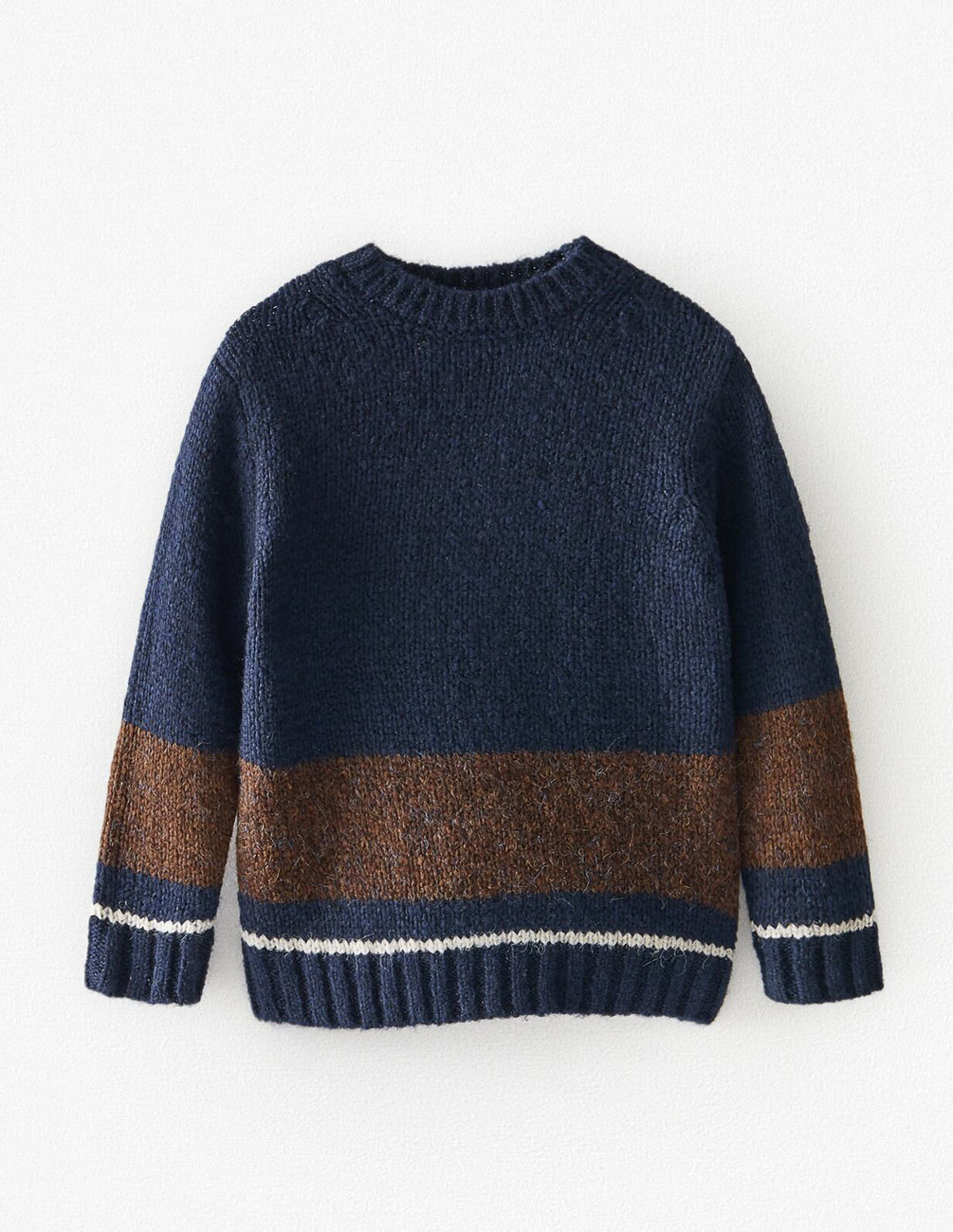 

Свитер Zara ДМ001568 (1473/661/401) цвет синий 140