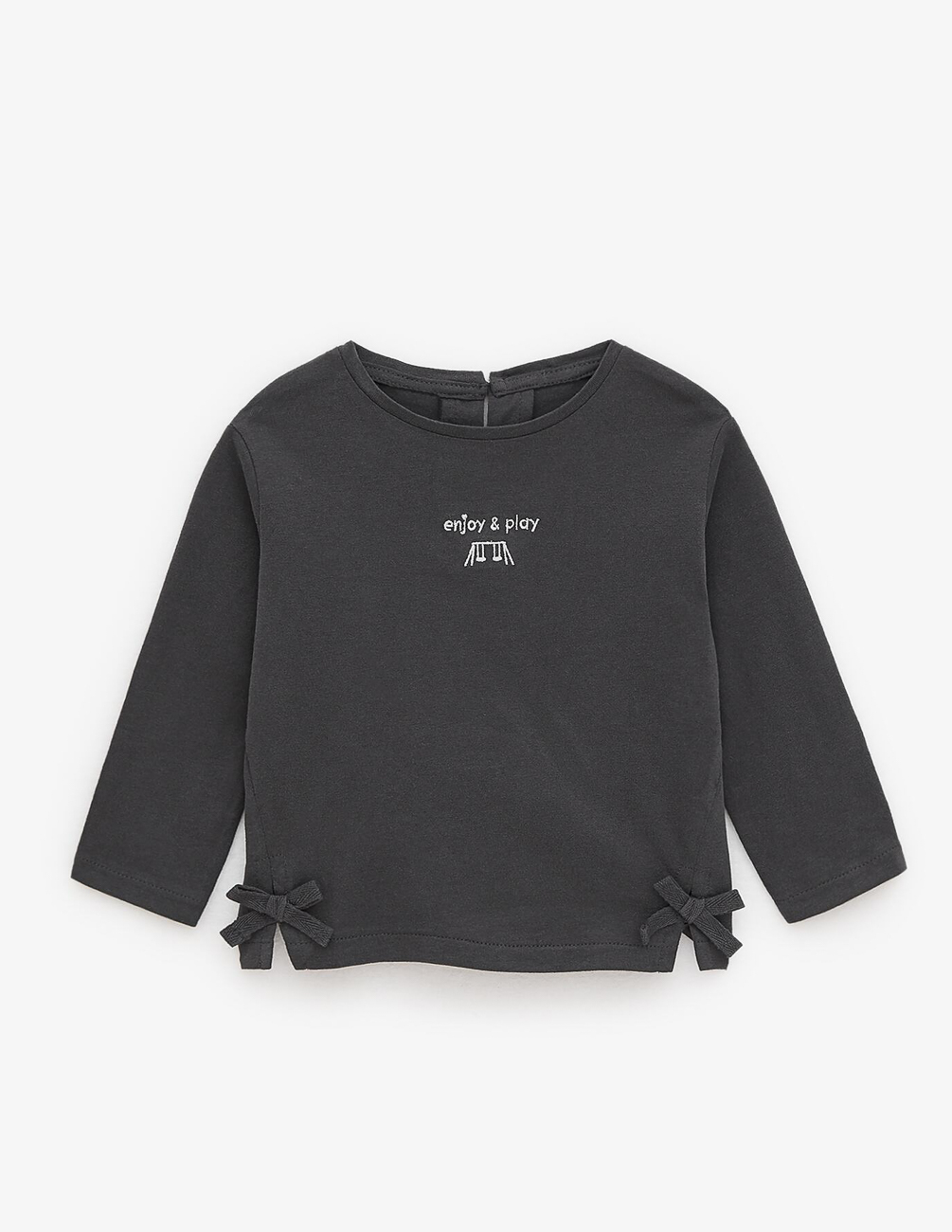 

Футболка д/р Zara ДД001834 (2335/310/898) цвет серый 74