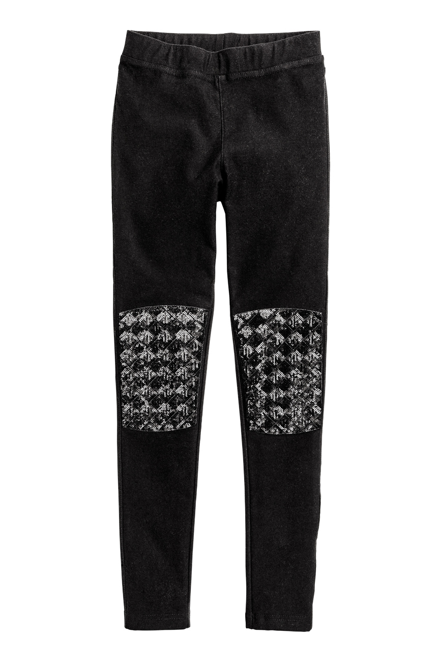 

Лосины H&M ДД001310 цвет черный 164
