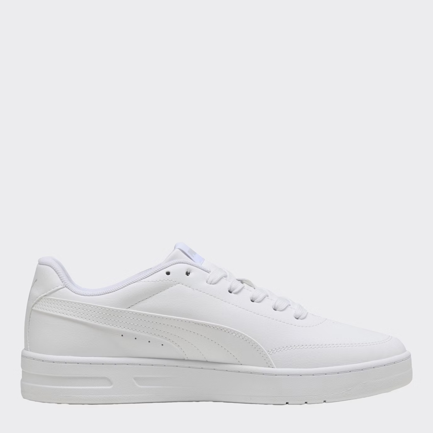 Акція на Жіночі кеди низькі Puma Court Classic Clean 40222302 38.5 (5.5UK) 24.5 см Puma White-Cool Light Gray від Rozetka