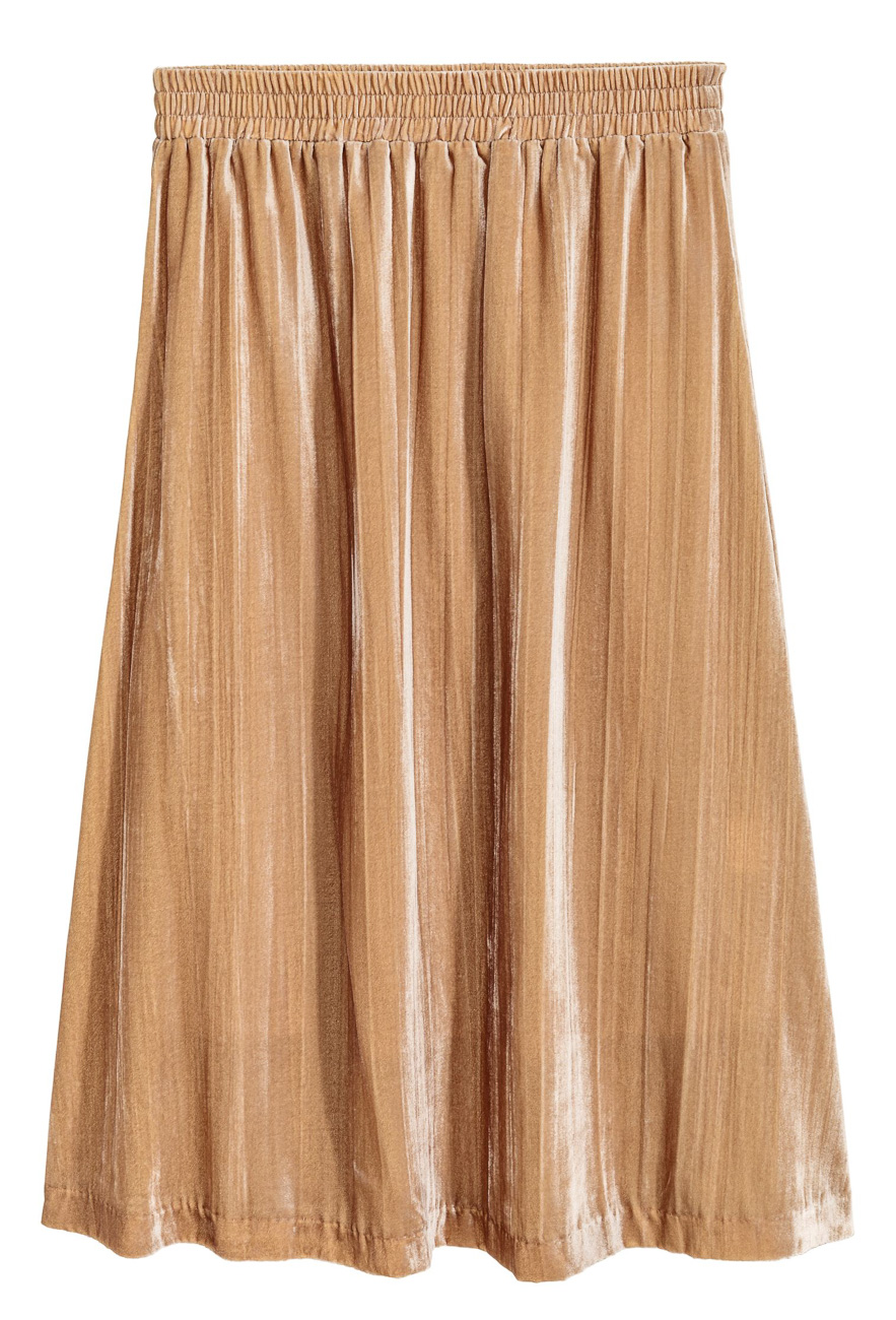 

Юбка H& Ж1050730 цвет бежевый, Юбка H&M Ж1050730 цвет бежевый M