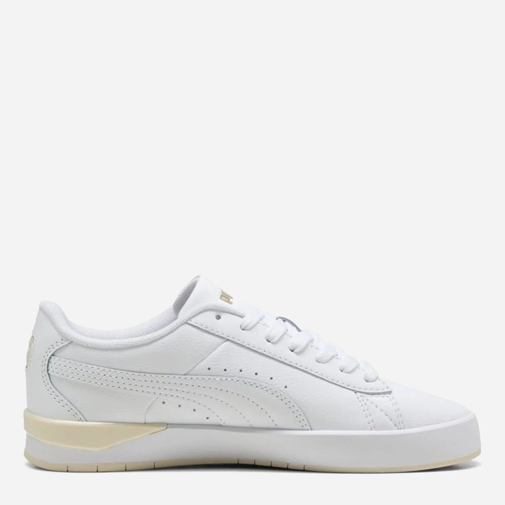 Акція на Жіночі кеди низькі Puma Jada Classic 40021706 39 (6UK) 25 см Puma White-Puma Gold-Alpine Snow від Rozetka