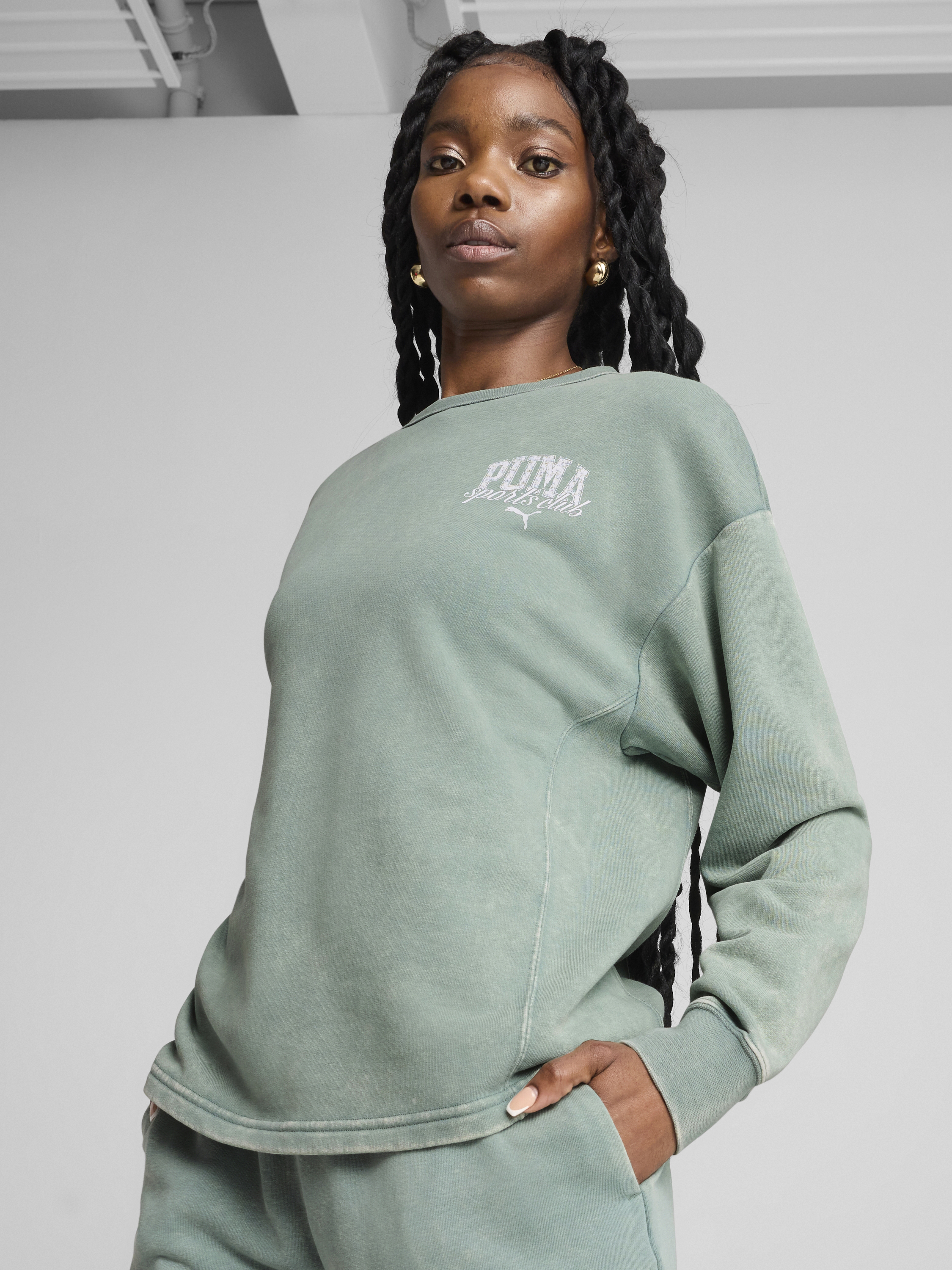 Світшот жіночий Puma Class Comfort Washed CreTr 68503230 XS Green Moon від Rozetka на платформі USKIDKA Акція на Світшот жіночий Puma Class Comfort Washed CreTr 68503230 XS Green Moon від Rozetka