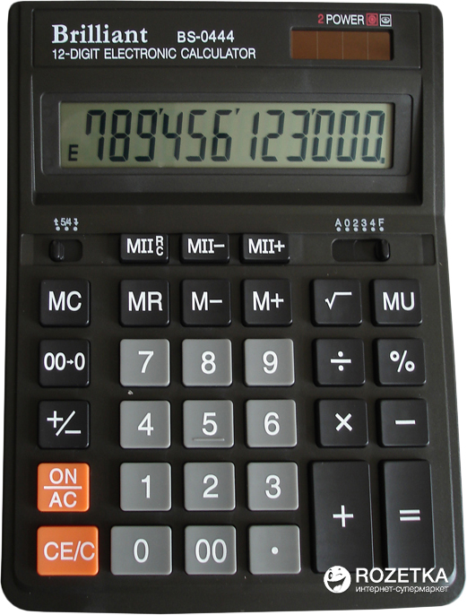 

Калькулятор электронный Brilliant BS-0444