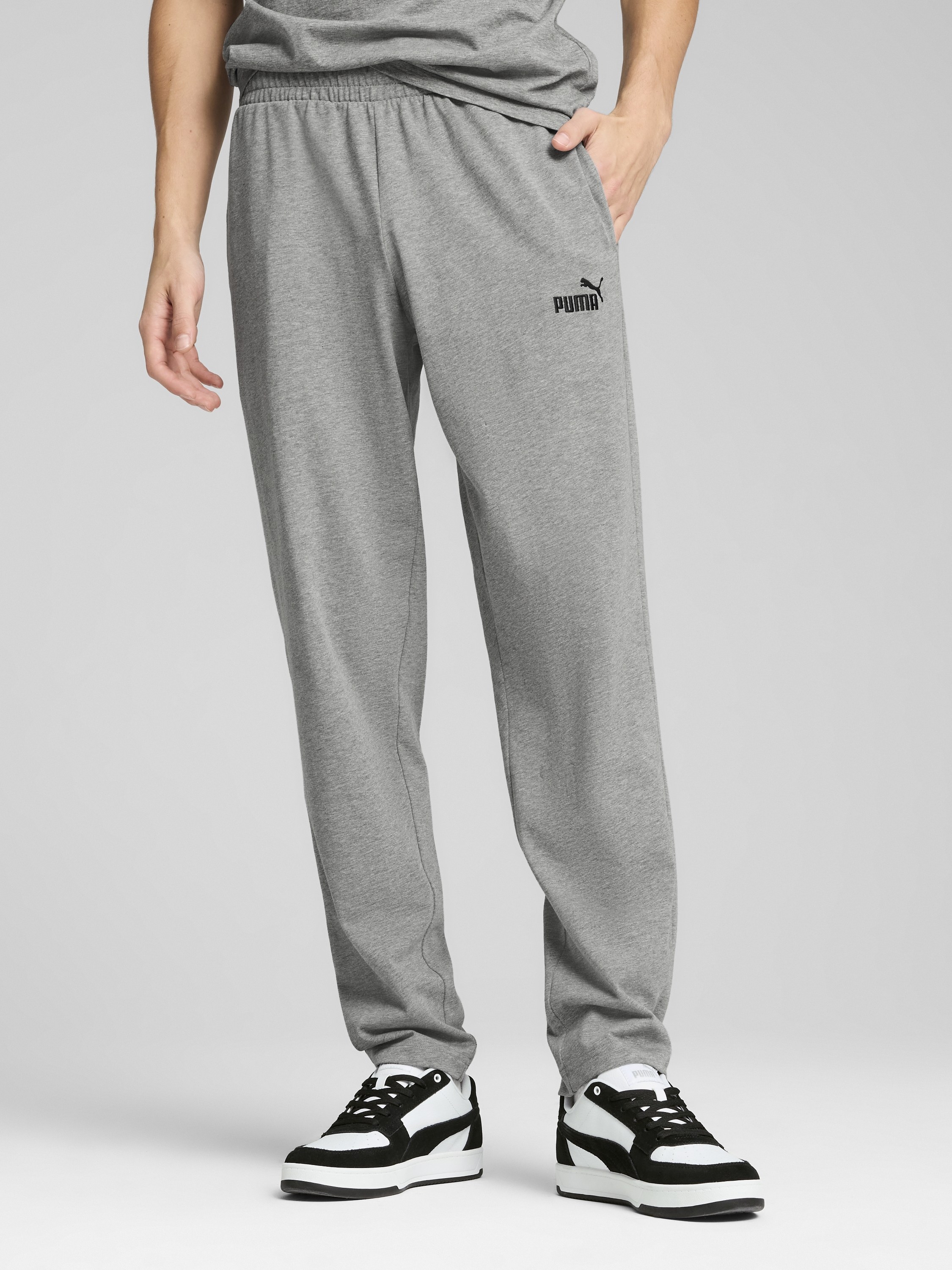 Акція на Спортивні штани чоловічі Puma Ess No. 1 Logo Jersey Pants Op 68262003 M Medium Gray Heather від Rozetka