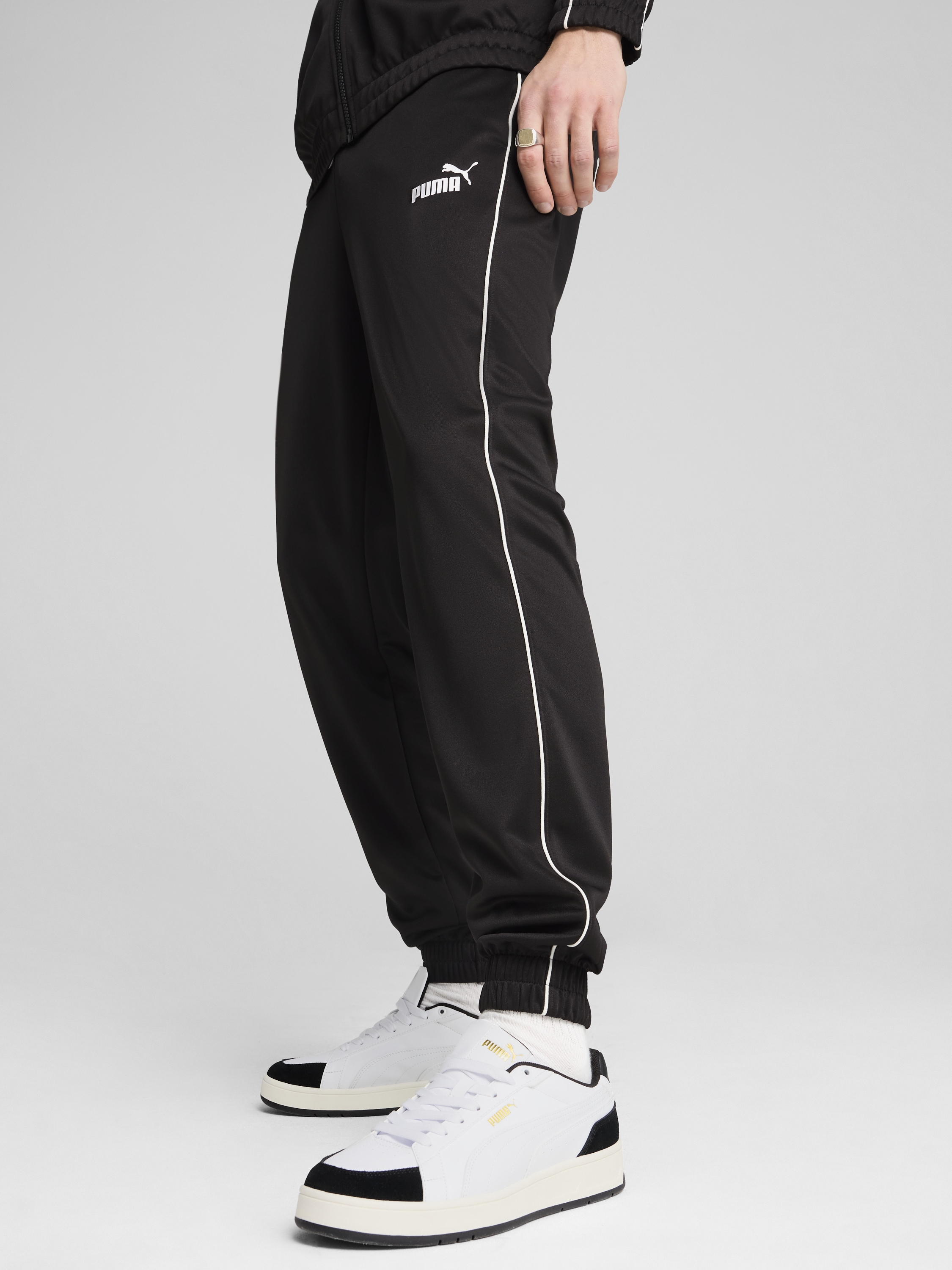 Акція на Спортивні штани чоловічі Puma Sport Poly Pants Cl 68462001 S Black від Rozetka