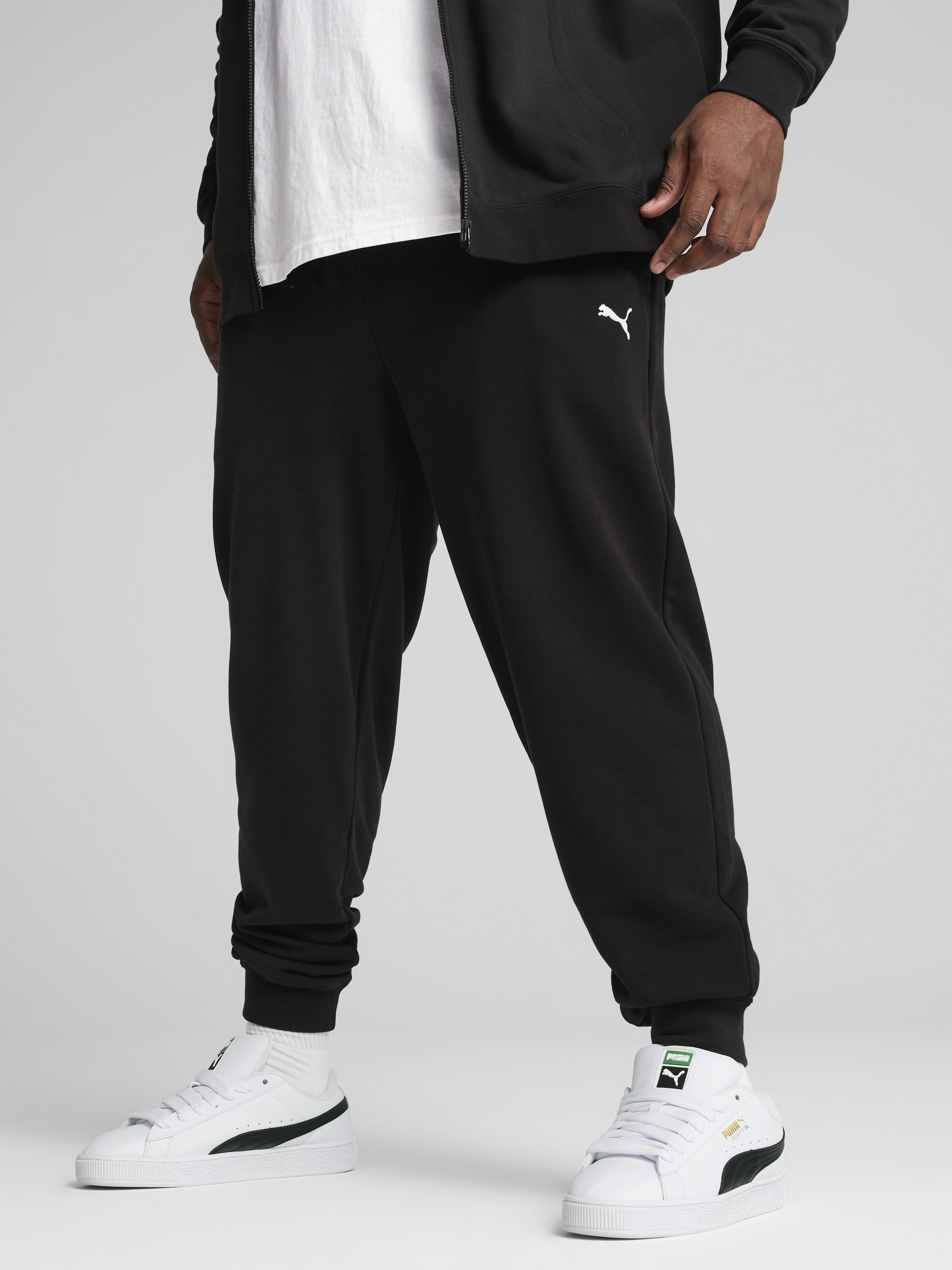 Акція на Спортивні штани чоловічі Puma Ess Sweatpants Tr Cl 68261601 2XL Black від Rozetka