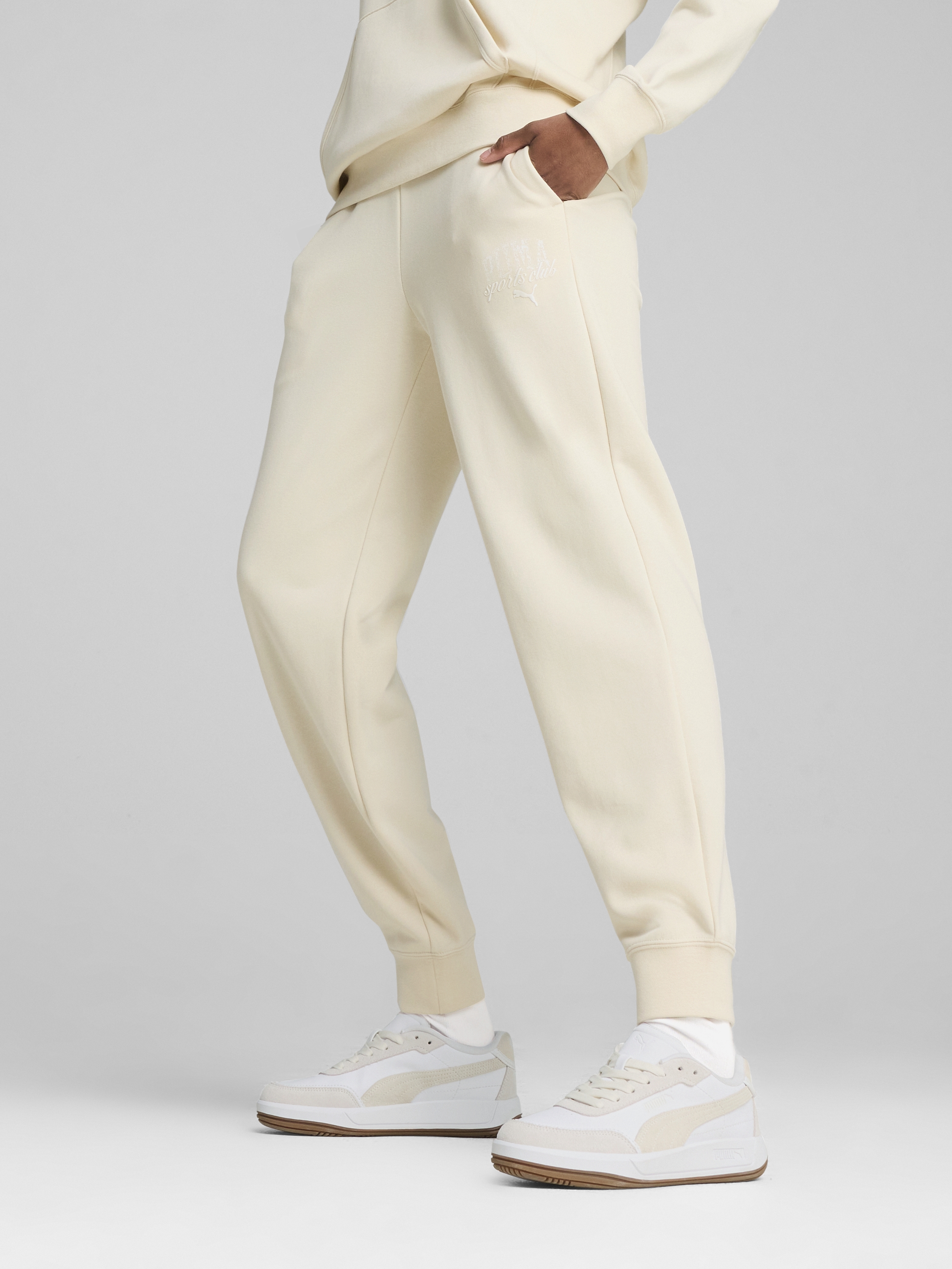 Акція на Спортивні штани жіночі Puma Class Comfort Sweatpants Tr Cl 68503787 S Alpine Snow від Rozetka