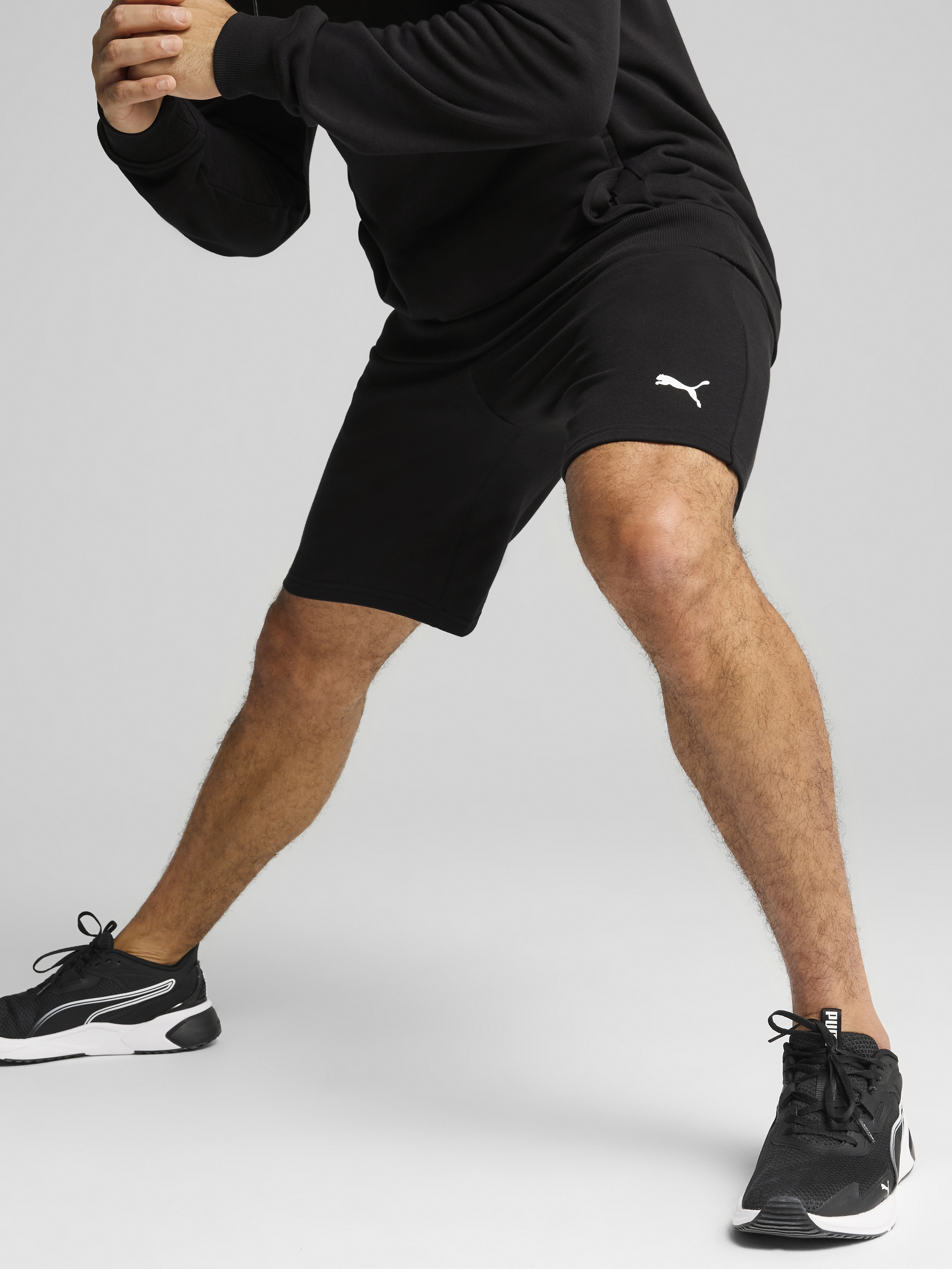 Акція на Спортивні шорти чоловічі Puma Tad Essentials 10" Knit Short 52592901 L Black від Rozetka