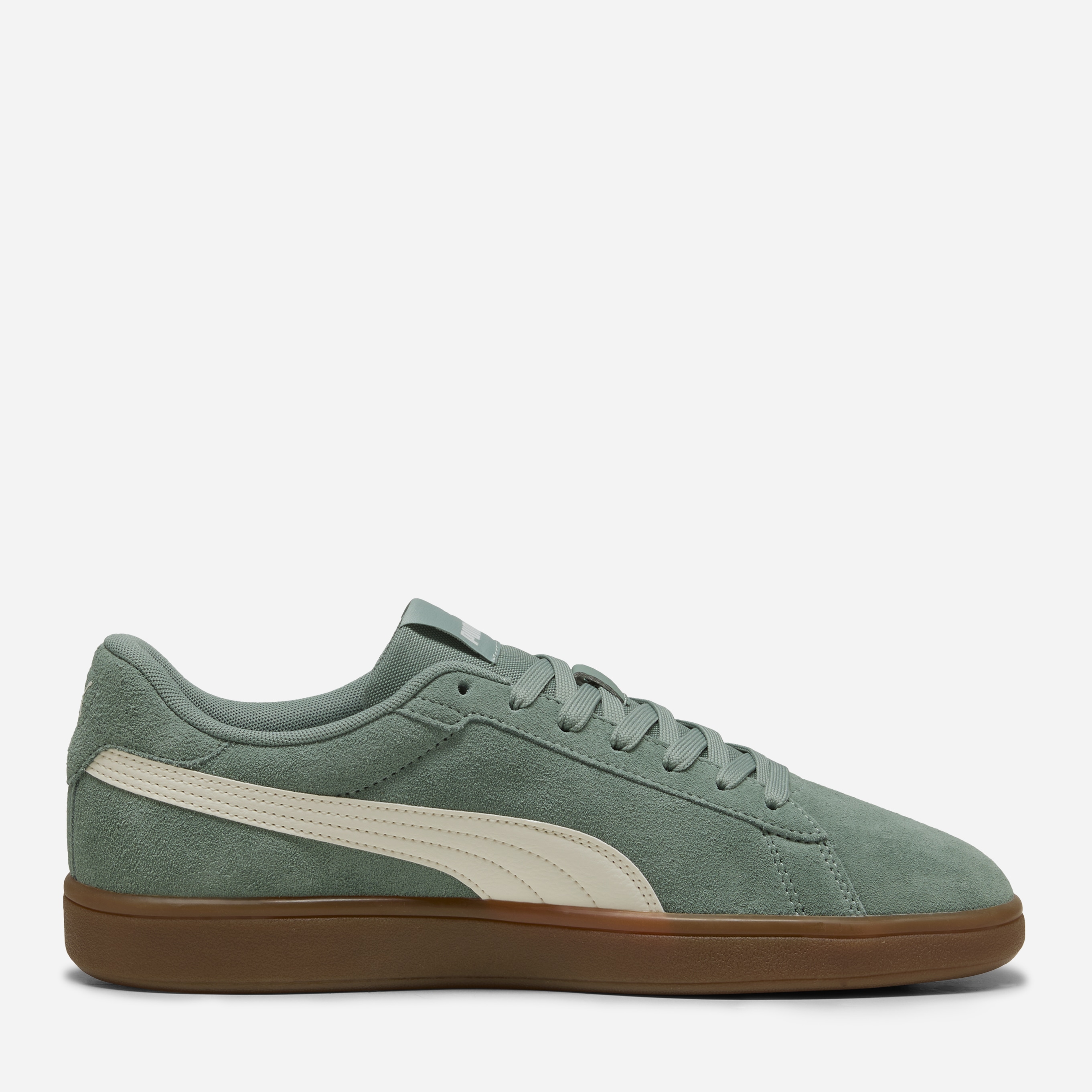 Акція на Жіночі кеди низькі Puma Smash 3.0 39098425 39 (6UK) 25 см Green Moon-Warm White-Gum від Rozetka