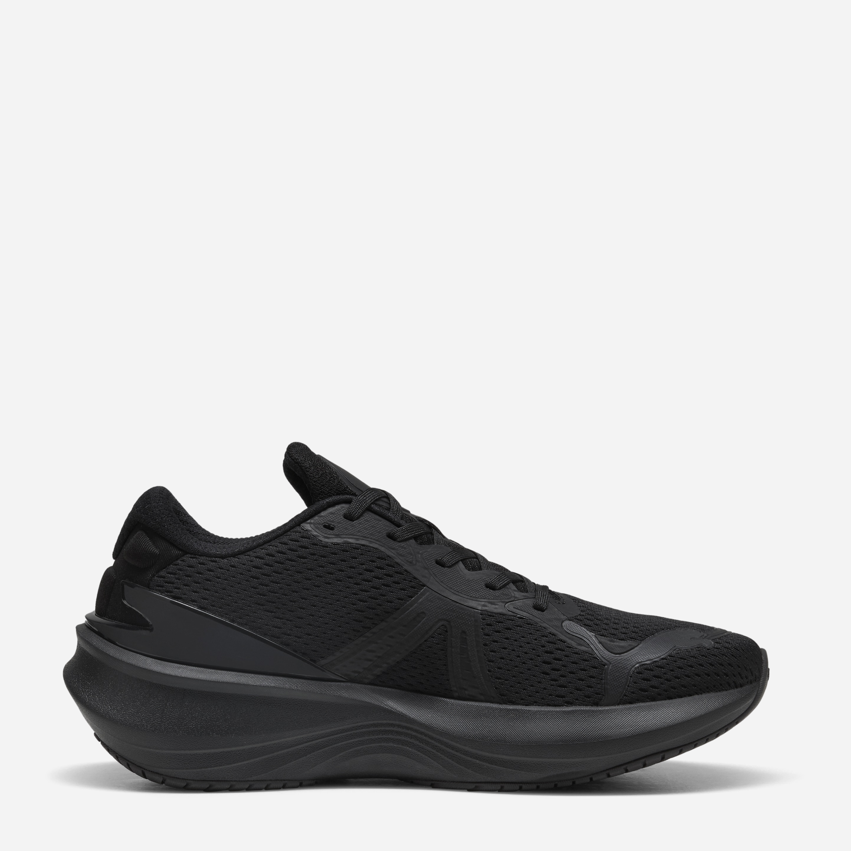 Акція на Чоловічі кросівки для бігу Puma Scend Pro 2 31077902 43 (9UK) 28 см Puma Black-Flat Dark Gray від Rozetka