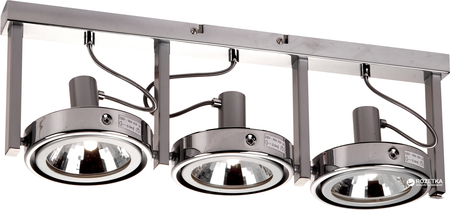 

Светильник спотовый Globo Kuriana Silver (GB-5645-3)