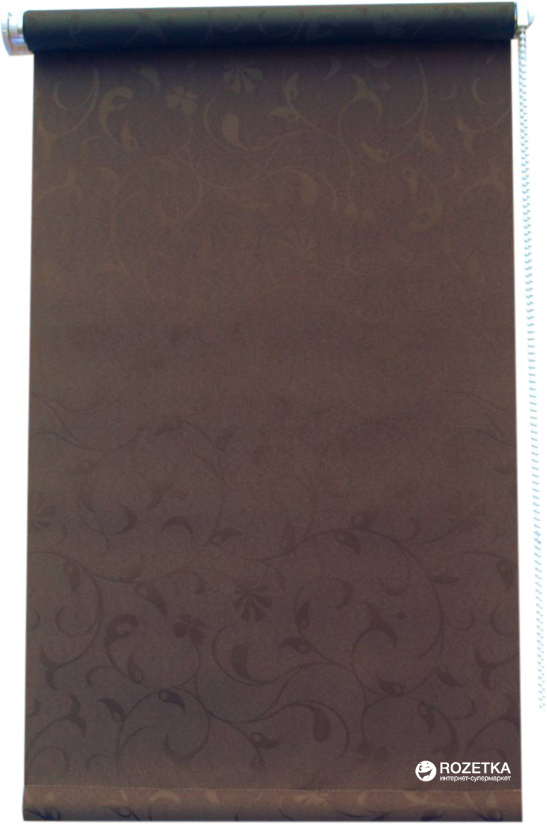 

Ролета тканевая Магия Clover 100x160 см Шоколад