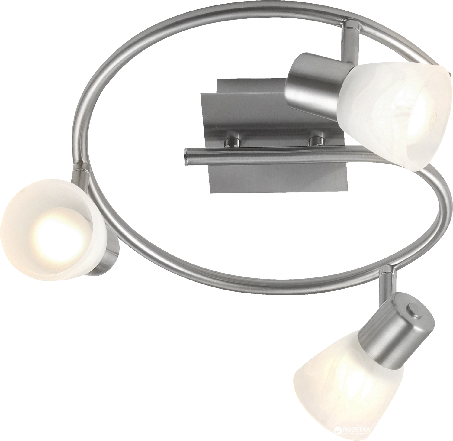 

Светильник спотовый Globo Parry Nickel (GB-54530-3)