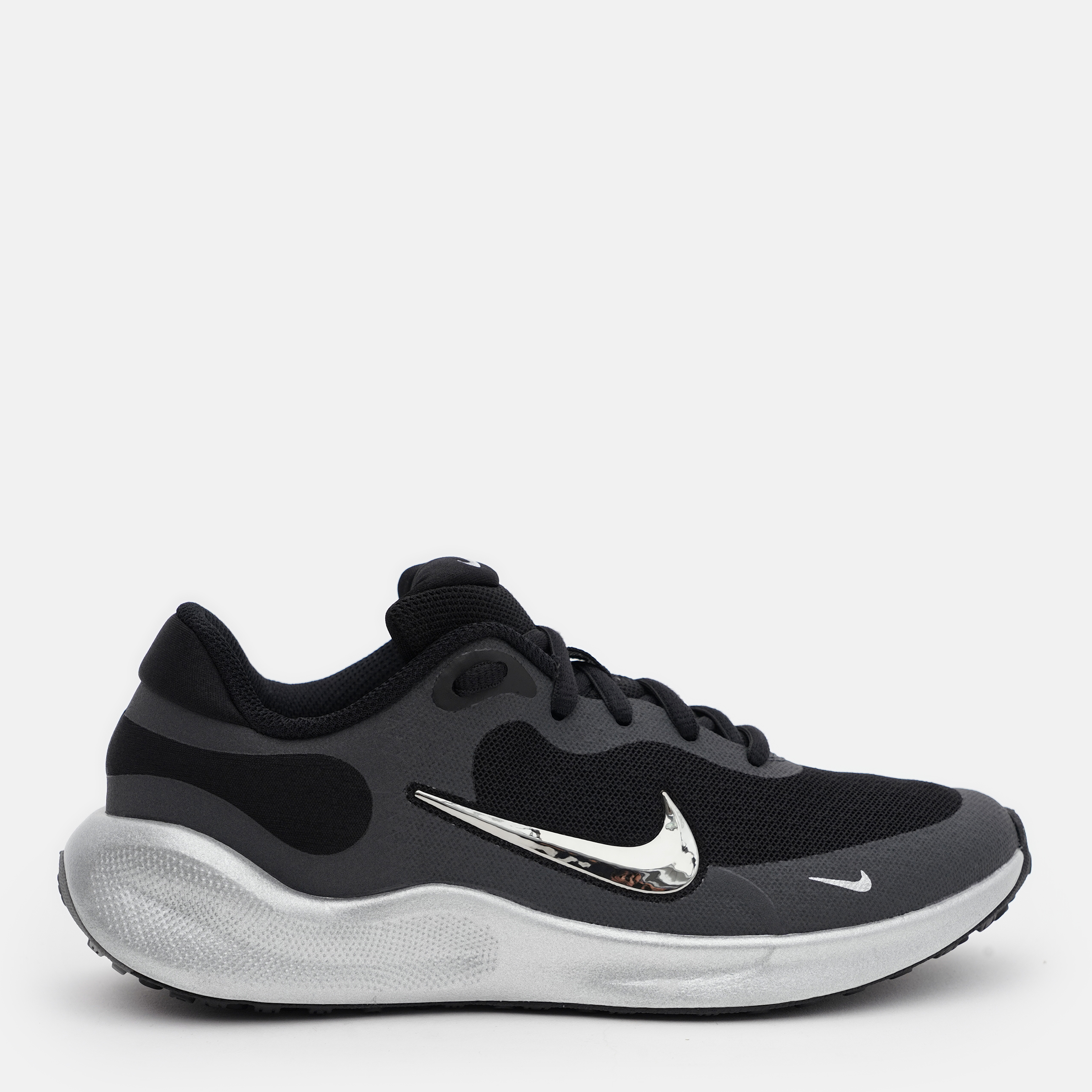 Акція на Підліткові кросівки для хлопчика Nike Revolution 7 Se (Gs) FZ4805-001 40 (7Y) Сірі від Rozetka