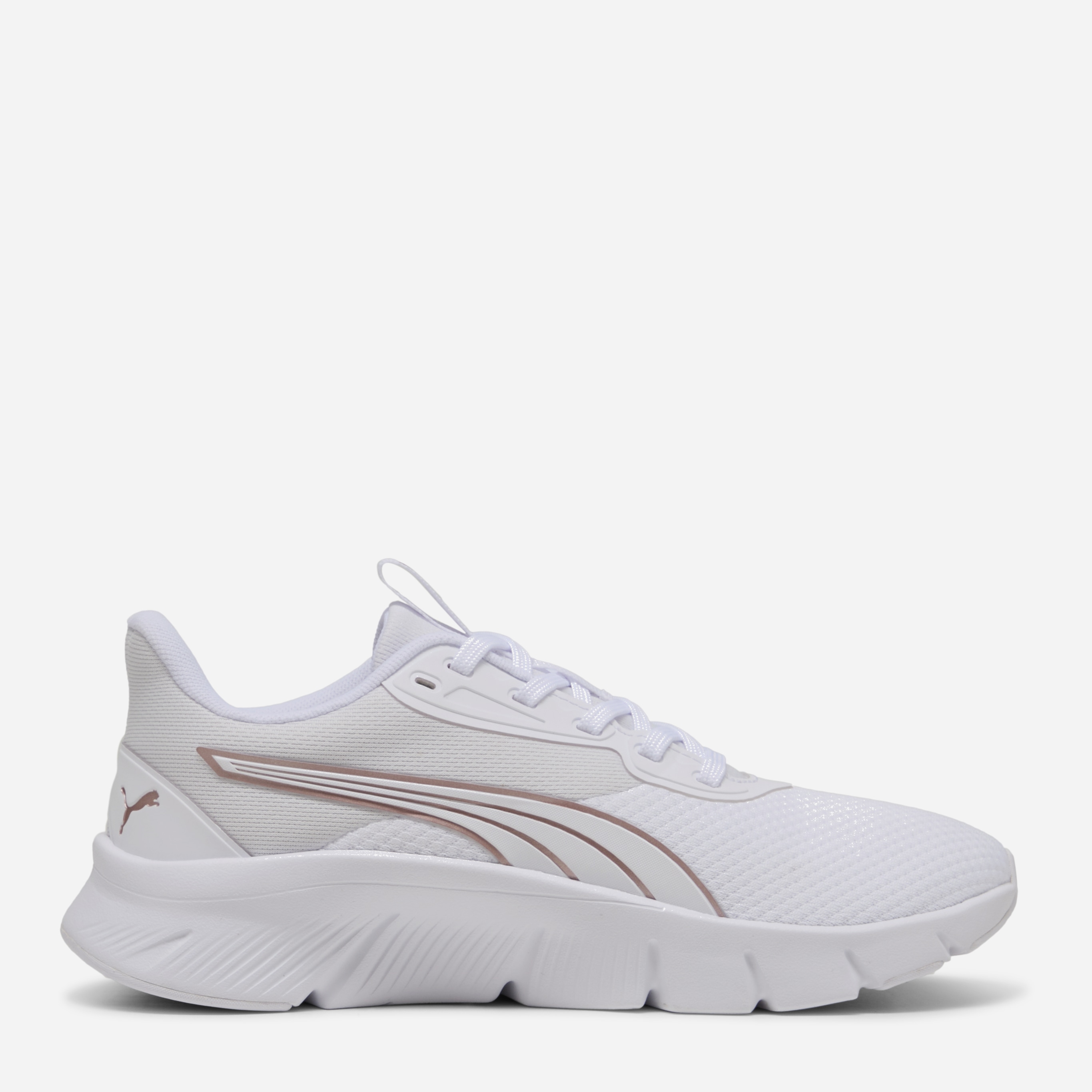 Акція на Жіночі кросівки для бігу Puma Flexfocus Lite Modern Woven 31148107 38.5 (5.5UK) 24.5 см Puma White-Rose Gold від Rozetka