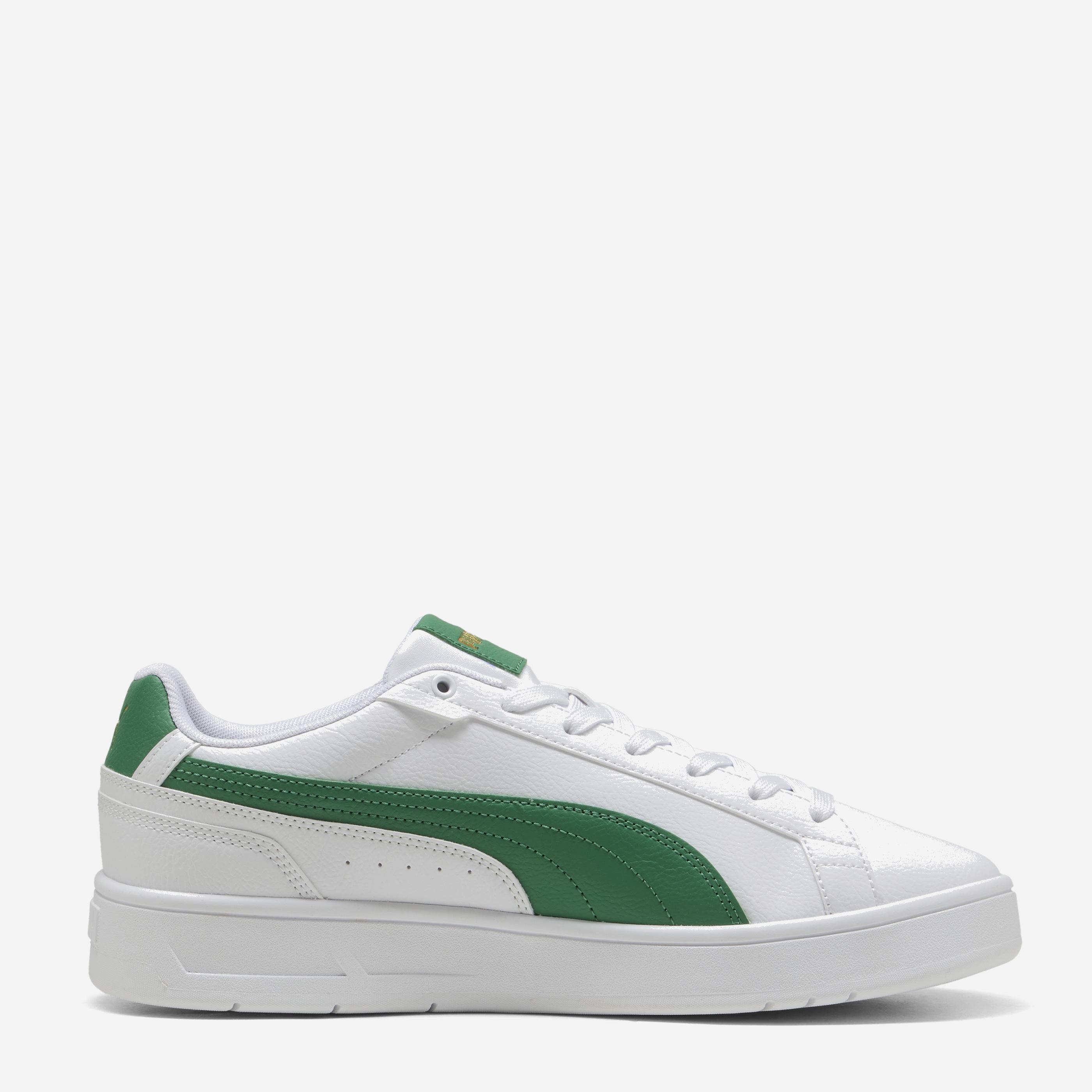 Акція на Жіночі кеди низькі Puma Court Classico 40028402 36 (3.5UK) 22.5 см Puma White-Archive Green-Puma Gold від Rozetka