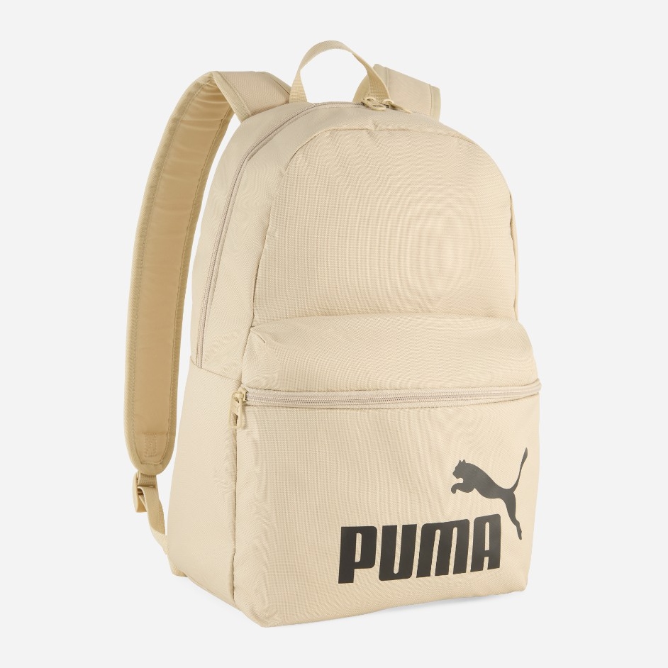 Акція на Рюкзак спортивний тканинний 18л вміщує формат А4 Puma Phase Backpack 91164-04 Toasted Almond від Rozetka