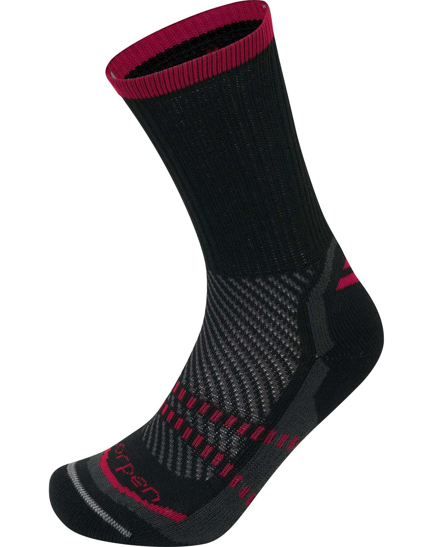 

Носки Lorpen T2 Trekking Thermolite® TTPN Black-Dark Red L (6310337 2326 L)