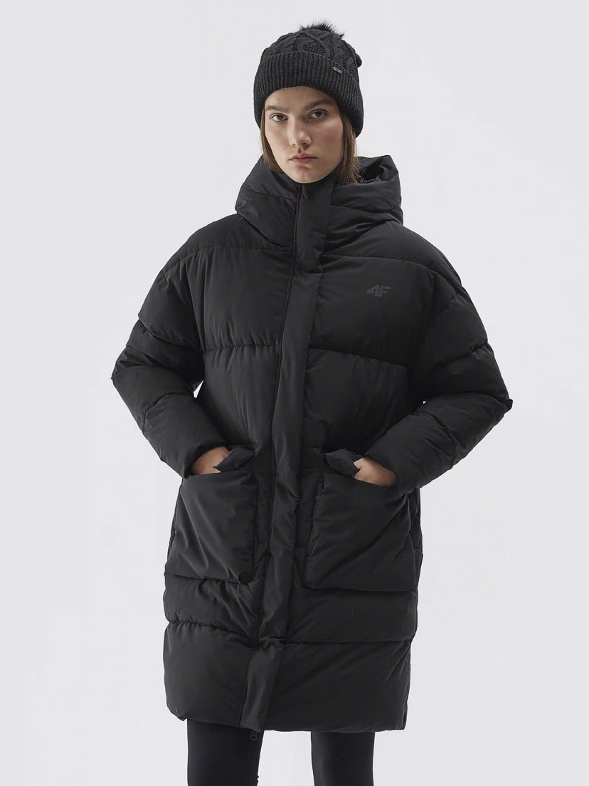 Пуховик зимовий довгий жіночий 4F Down Jacket F236 4FAW23TDJAF236-20S L Чорний від Rozetka на платформі USKIDKA Акція на Пуховик зимовий довгий жіночий 4F Down Jacket F236 4FAW23TDJAF236-20S L Чорний від Rozetka