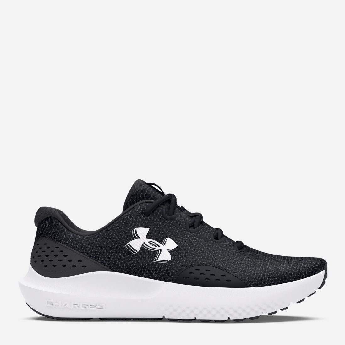 Акція на Чоловічі кросівки для бігу Under Armour Charged Surge 4 3027000-001 45.5 (11.5US) 29.5 см Чорні від Rozetka