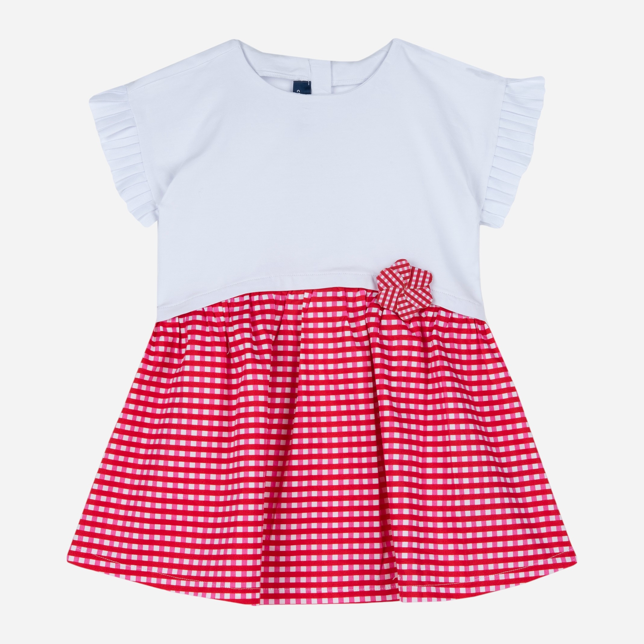 Дитяче літнє плаття для дівчинки Chicco 09037952000000-076 116 см Червоне з принтом від Rozetka на платформі USKIDKA Акція на Дитяче літнє плаття для дівчинки Chicco 09037952000000-076 116 см Червоне з принтом від Rozetka