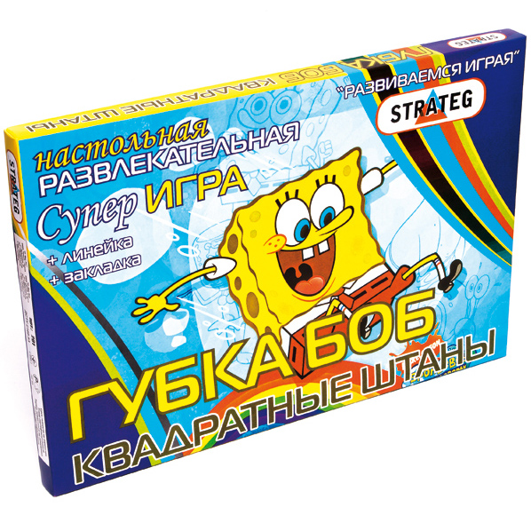 Настольная игра Strateg Бродилки Губка Боб - квадратные штаны (201 ...