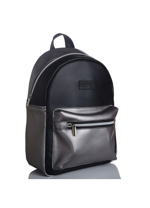

Женский рюкзак Sambag 35х12х25 см Черный 000148296