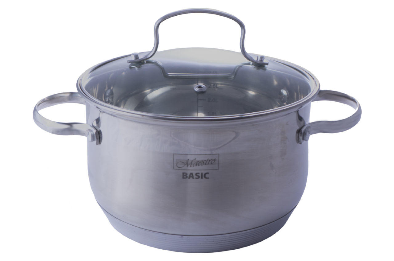 

Кастрюля нержавеющая Maestro - 200 x 3,9 л (MR-3512-20)
