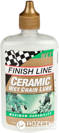 

Смазка Finish Line Wet Lube с керамичесими присадками для влажной погоды 60 мл (LUBR-08-01)