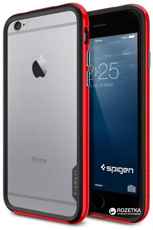 

Бампер SGP Case Neo Hybrid EX Series для Apple iPhone 6/6S Dante Red