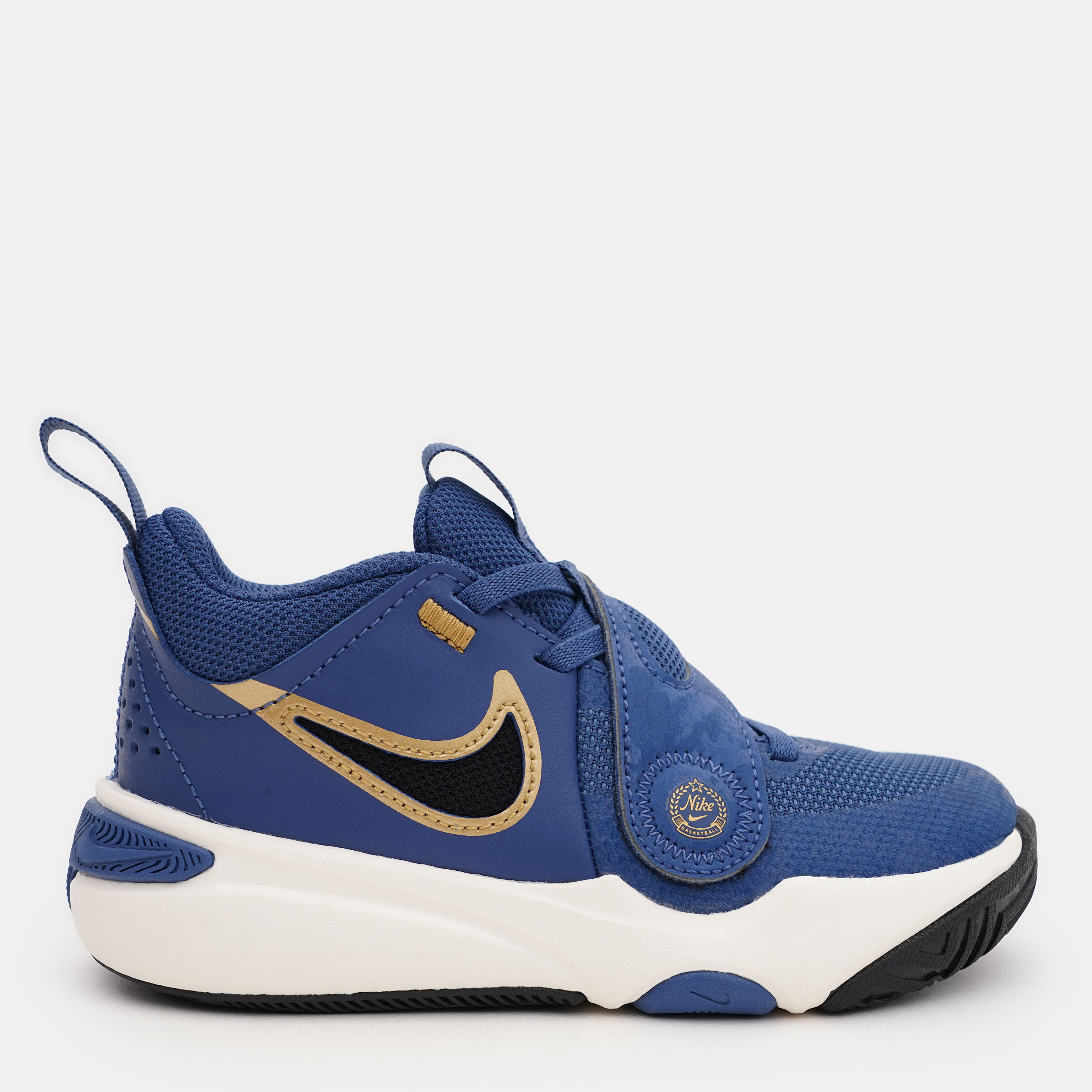 Акція на Дитячі кросівки для хлопчика Nike Team Hustle D 11 Kc (Ps) FZ7296-400 34 (2.5Y) Сині від Rozetka