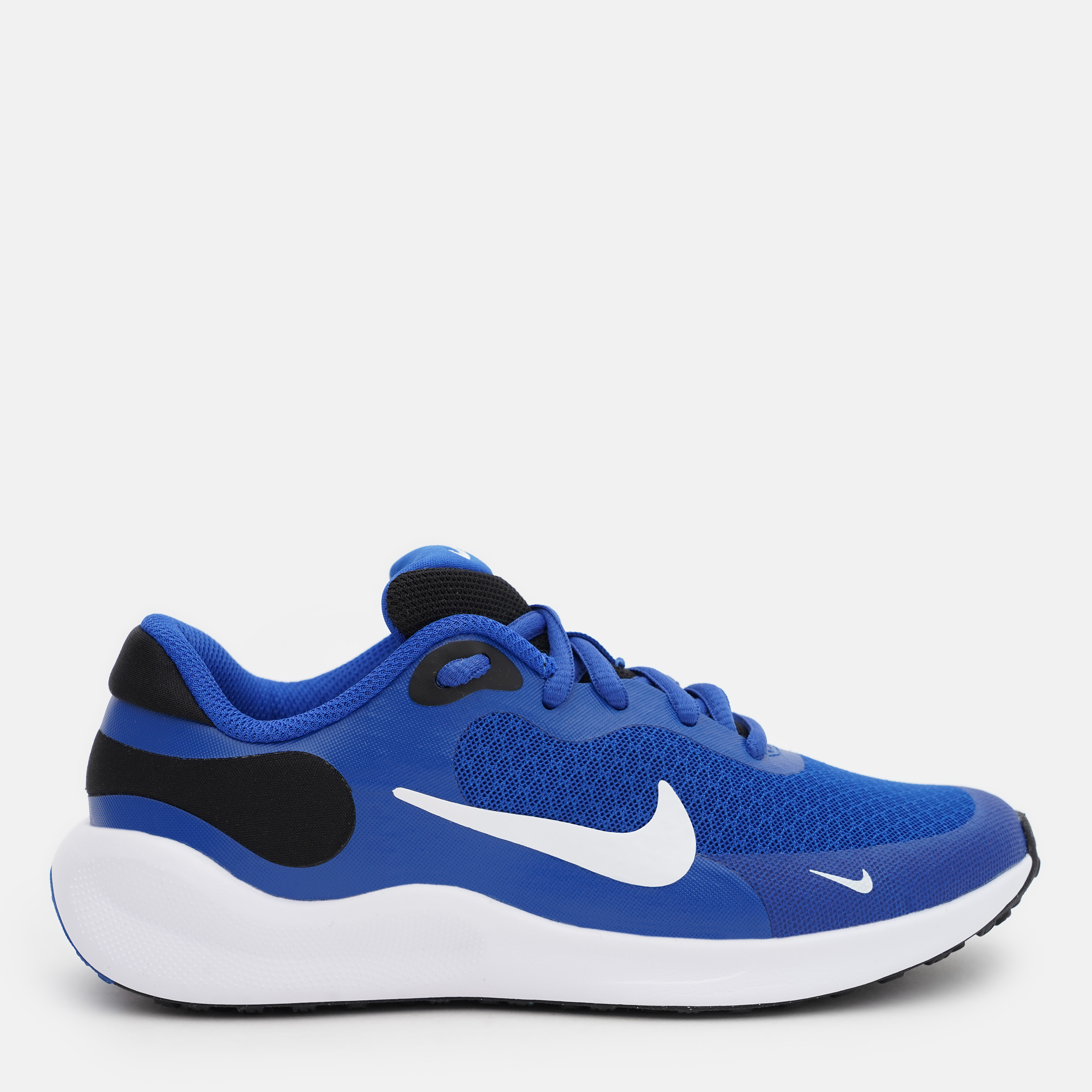 Акція на Підліткові кросівки для хлопчика Nike Revolution 7 (Gs) FB7689-401 35 (3Y) Сині від Rozetka